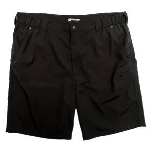 Wrangler Outdoor Performance Shorts Men’s 42 Flex Waist Black 5 Pocket Exc